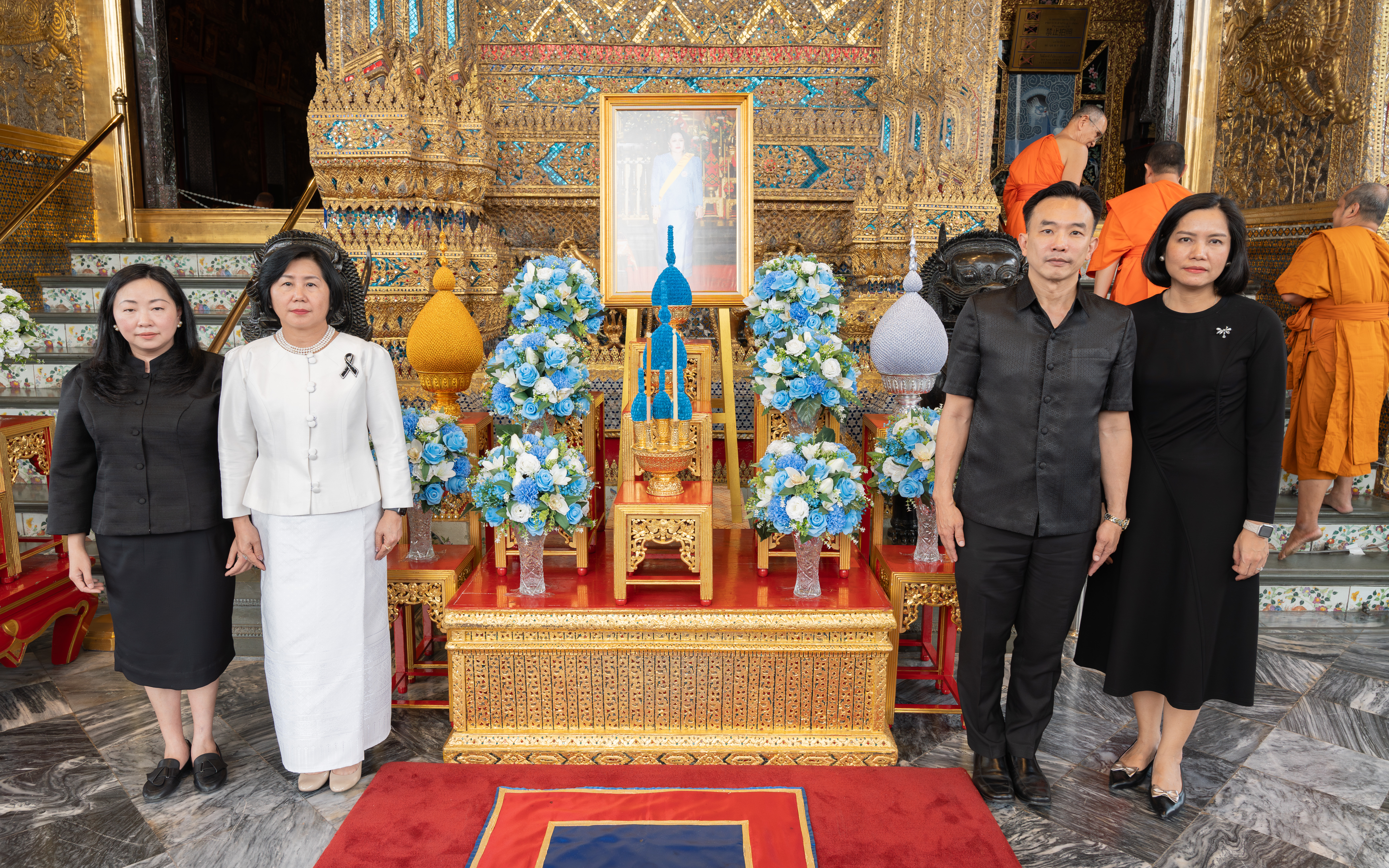 สำนักงานเศรษฐกิจการคลัง ร่วมพิธีสวดพระพุทธมนต์และเจริญจิตตภาวนาอุทิศถวายพระราชกุศลแด...