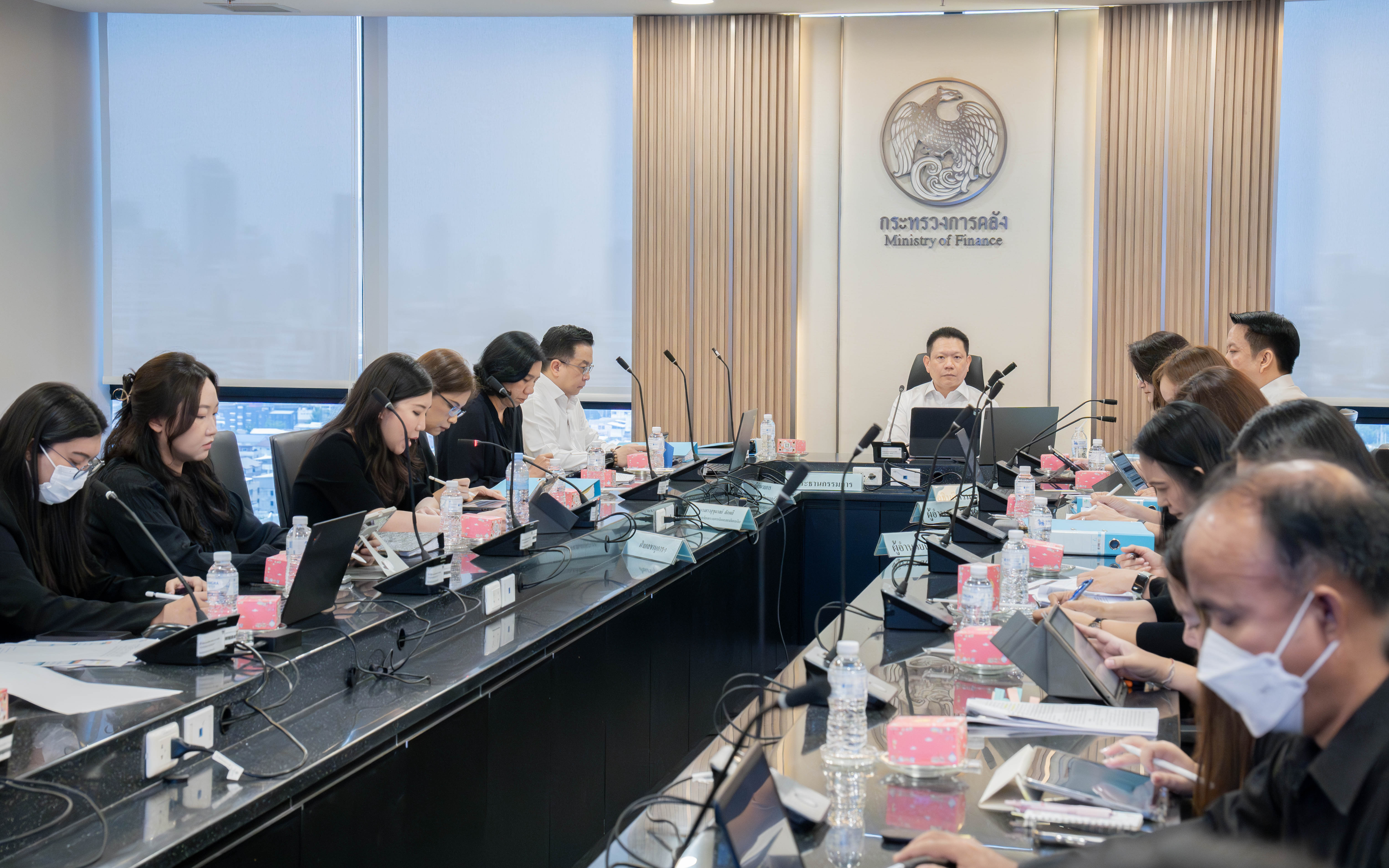 สำนักงานเศรษฐกิจการคลัง (สศค.) เข้าร่วมการประชุมคณะกรรมการกองทุนพัฒนาระบบสถาบันการเง...