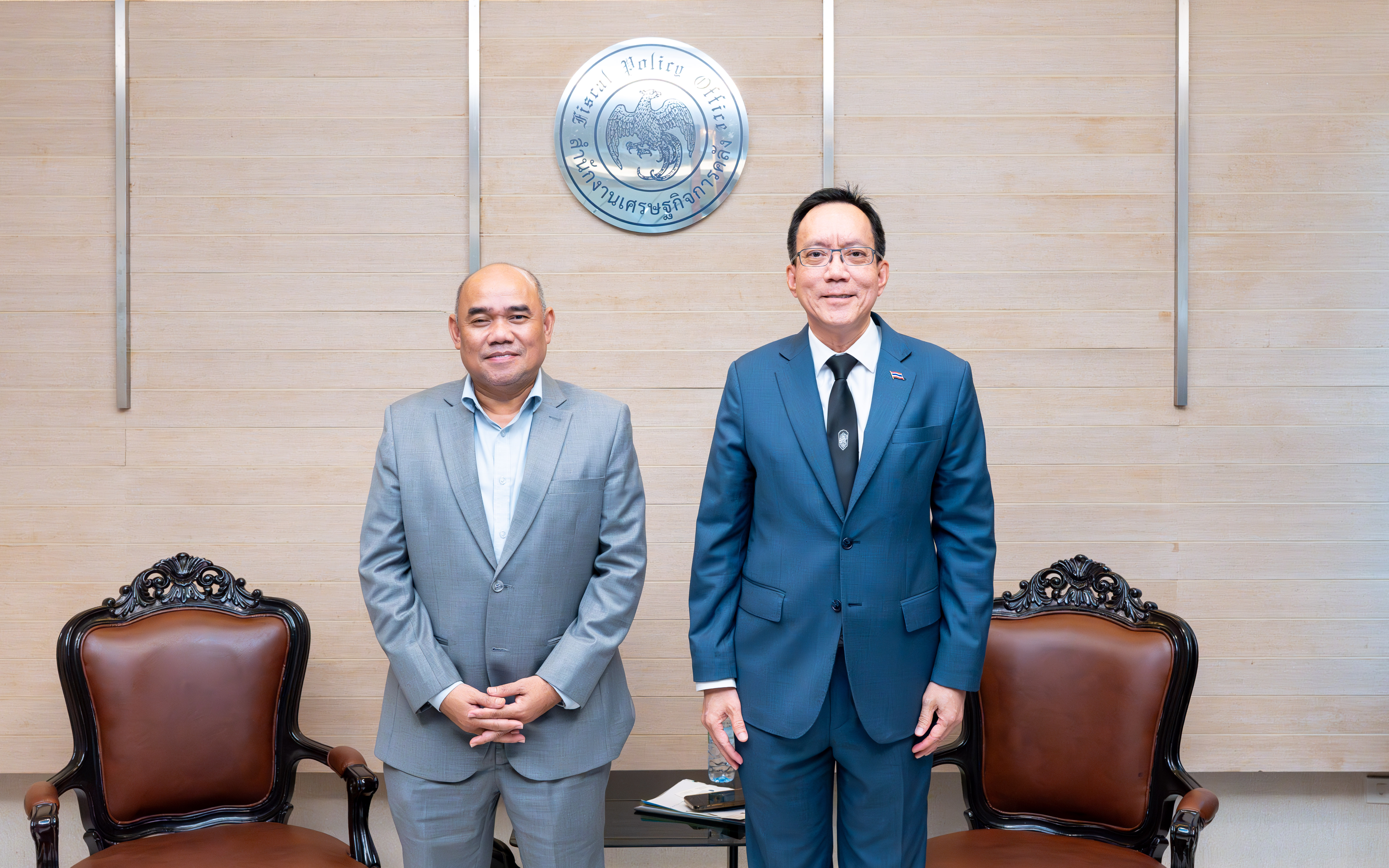 สำนักงานเศรษฐกิจการคลัง (สศค.) ให้การต้อนรับและประชุมหารือ Mr. Amiruddin Muhamed...