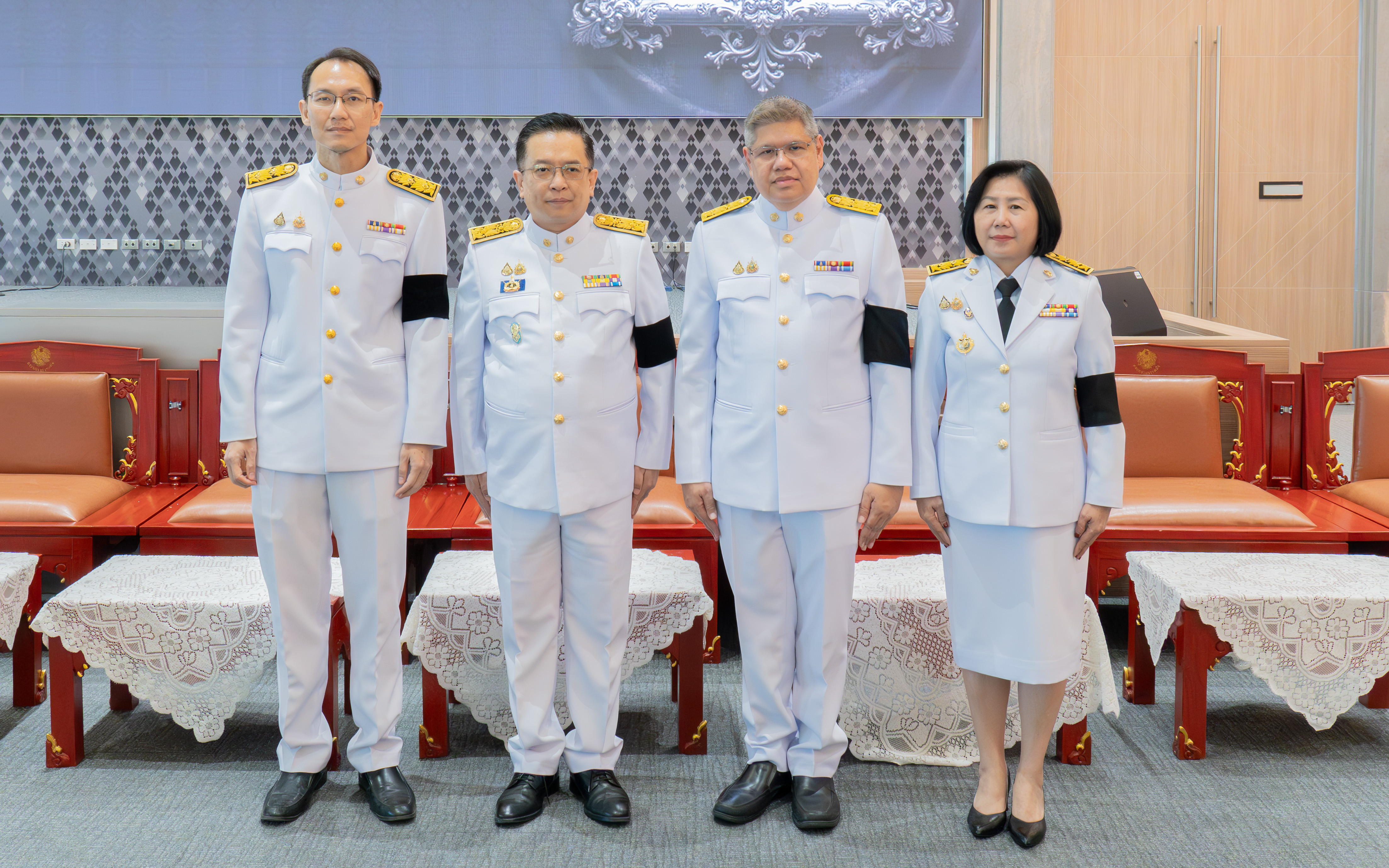 สำนักงานเศรษฐกิจการคลัง (สศค.) เข้าร่วมพิธีบำเพ็ญกุศลสัตตมวาร (7 วัน) เพื่ออุทิศถวายเป...