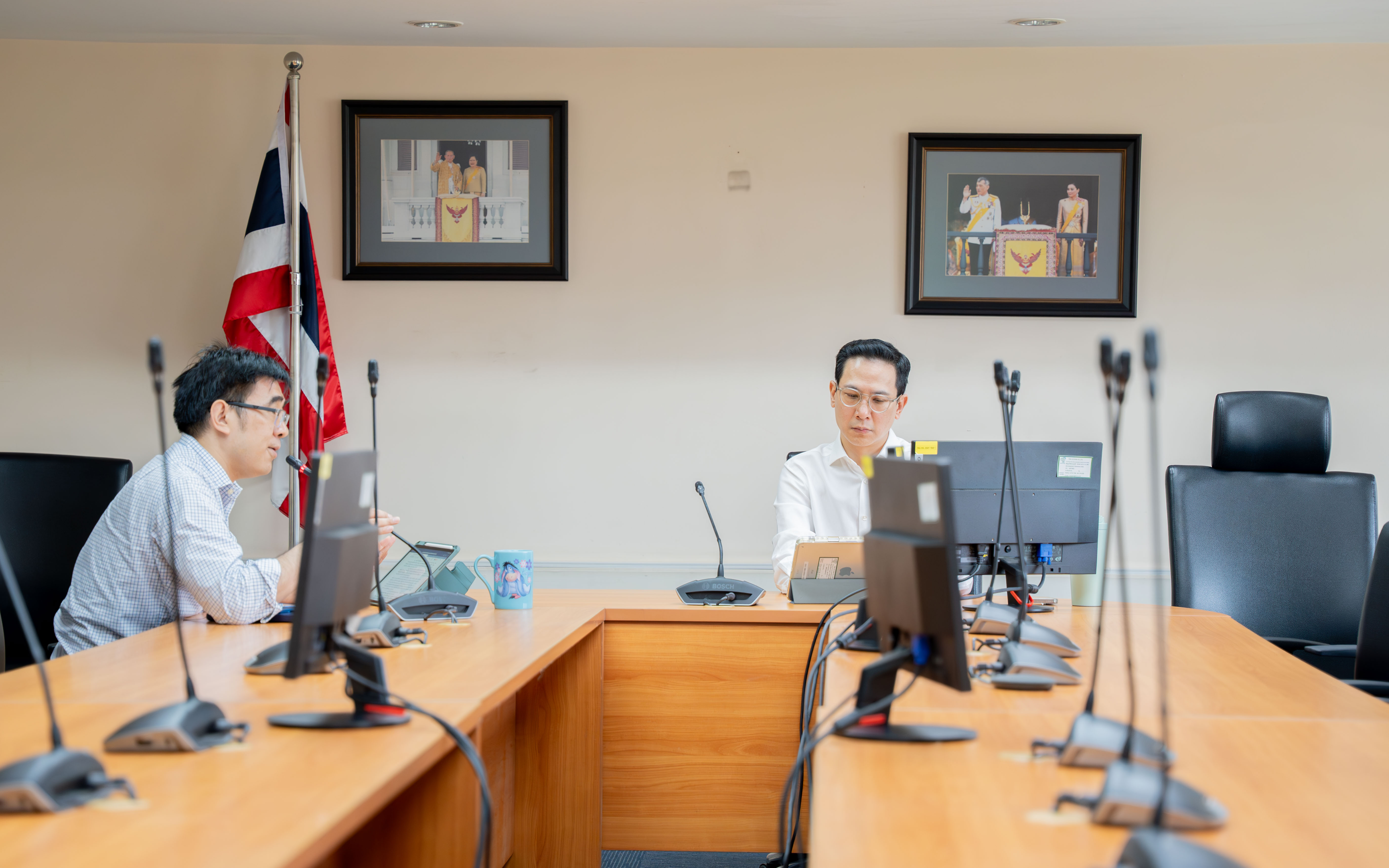 สำนักงานเศรษฐกิจการคลัง (สศค.) ได้จัดประชุมความร่วมมือทางการเงินสีเขียวระหว...