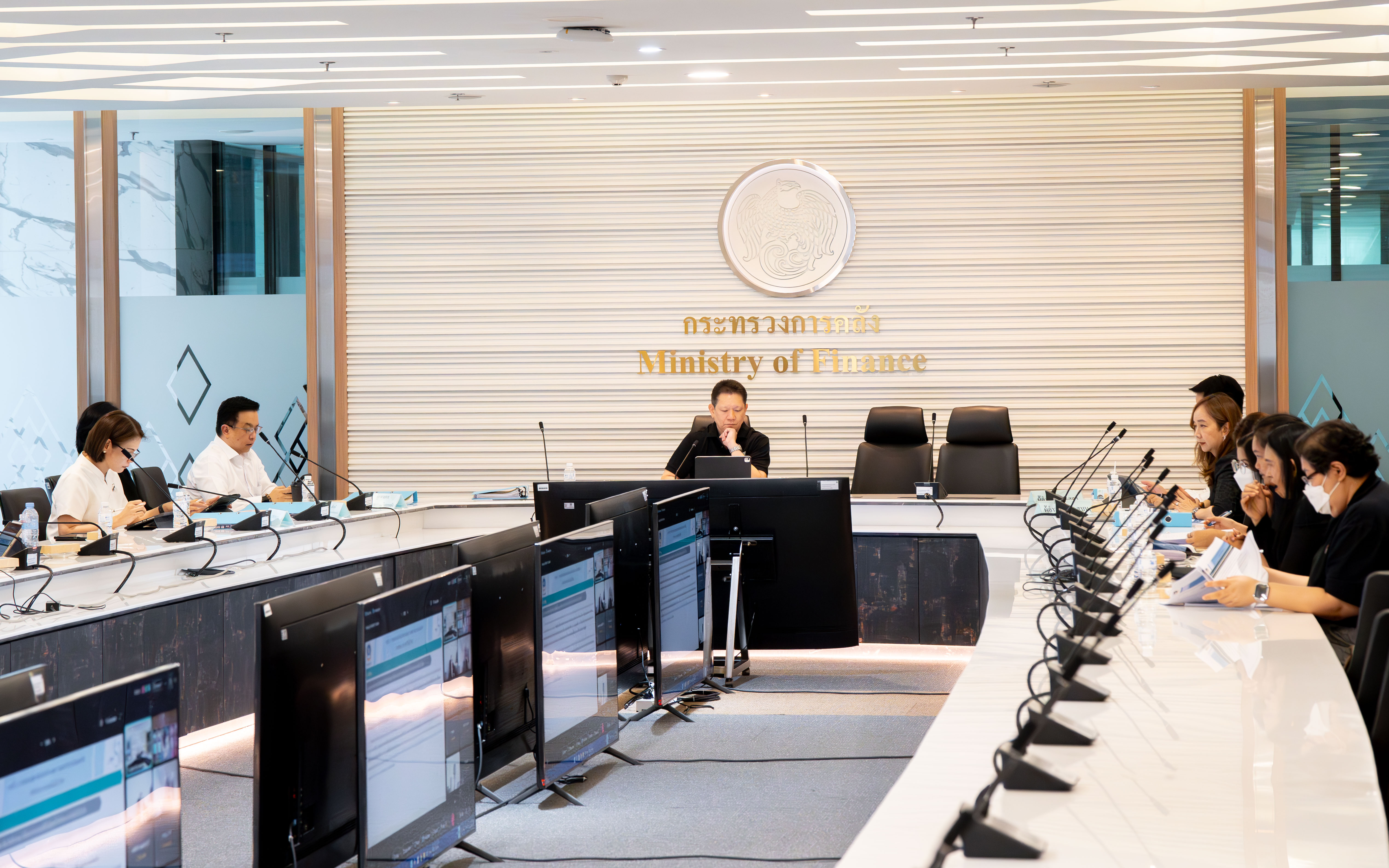 สำนักงานเศรษฐกิจการคลัง (สศค.) เข้าร่วมการประชุมคณะกรรมการกองทุนพัฒนาระบบสถาบันการเง...